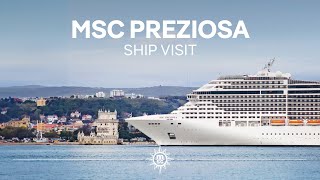 MSC Preziosa  Ship Visit [upl. by Ielhsa]