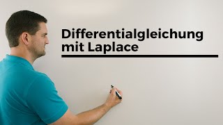 Differentialgleichung mit Laplace lösen Unimathematik Laplacetransformation  Mathe by Daniel Jung [upl. by Nylhtac274]