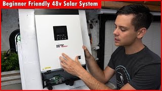 48v Solar Power System for Beginners Lower Cost and More Power [upl. by Suilmann]