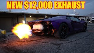 Maybe the Loudest Aventador in the World Frequency Intelligence Exhaust [upl. by Lynea]