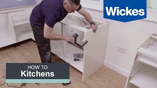 How to Install Base Cabinets with Wickes [upl. by Nylcsoj]