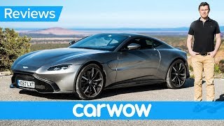 New Aston Martin Vantage 2018 review  see why it IS worth £120000 [upl. by Olivie567]