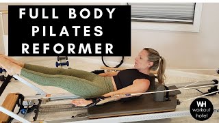 FULL BODY PILATES REFORMER WORKOUT 30 MINUTE WORKOUT [upl. by Talie]