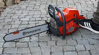 HUSQVARNA 585 CHAINSAW [upl. by Iruj]