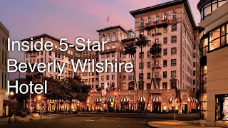 Beverly Wilshire Hotel Reviews  Inside 5Star Beverly Wilshire Hotel [upl. by Anelis]