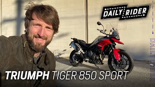 2021 Triumph Tiger 850 Sport Review  Daily Rider [upl. by Cart]