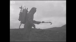 Flamethrowers 1916 to 1918 in the Great War [upl. by Perrins]