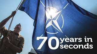 NATO 70 years in 70 seconds [upl. by Lennod]