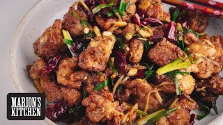 Sichuan Chilli Chicken  Marions Kitchen [upl. by Neyr]