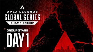 ALGS Year 2 Championship  Day 1 Group Stage  Apex Legends [upl. by Refanej]