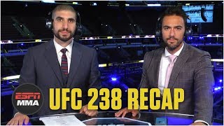 Recapping Tony Ferguson vs Donald Cerrone Henry Cejudo’s big win at UFC 238 more  ESPN MMA [upl. by Cash]