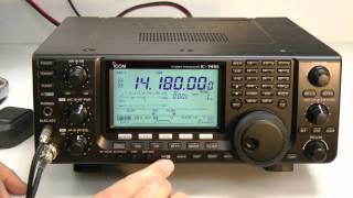 QST Product Review ICOM IC7410 [upl. by Broida880]