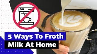 How To Froth Milk At Home Best Milk Frothers Review [upl. by Hofmann]