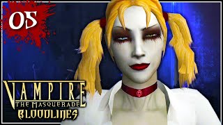 The Asylum  Lets Play Vampire The Masquerade  Bloodlines Part 5 Blind Gameplay [upl. by Eachelle]