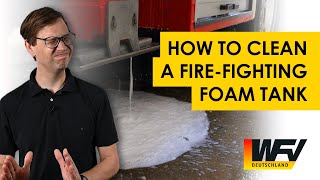 How to clean PFAS AFFF from a firefighting foam tank [upl. by Hube]