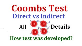 Coombs test Direct and indirect [upl. by Eadwine415]