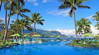 St Regis Princeville Resort Kauai Hawaii review SPECTACULAR island [upl. by Lleuqram]