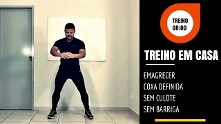 8 Exercícios para DEFINIR sua coxa rápido  ELIMINAR culote e levantar bumbum EM 8 MINUTOS [upl. by Idnyl396]