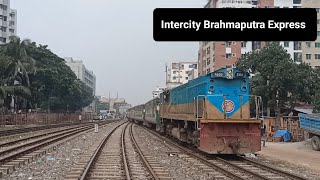 Brahmaputra Express running with new Inka Coaches [upl. by Hameean168]