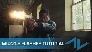 Tutorial How to Composite Muzzle Flashes in After Effects [upl. by Astor]