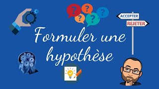 Fiches outils 2  Formuler une hypothèse [upl. by Seravart]