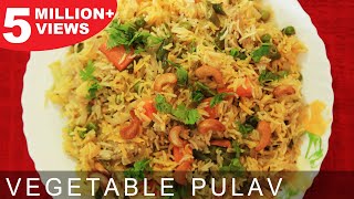 Vegetable Pulao  Quick amp Easy To Make Main Course Recipe  Easy Rice Recipes  Kanaks Kitchen [upl. by Clemente]