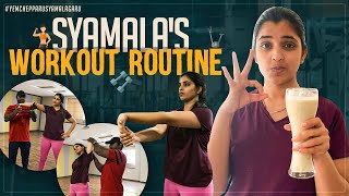 Anchor Syamala Fitness Workout  Latest Workout Videos  Food Diet  Yem Chepparu Syamala Garu [upl. by Viccora]