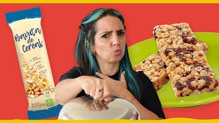 A Ver Si Esta Vez Puedo Hacer Barritas De Cereal 🍫 Comparo Con Las Compradas  Pau Vs El Súper E19 [upl. by Oberstone722]