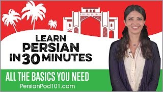 Learn Persian in 30 Minutes  ALL the Basics You Need [upl. by Ilyak]