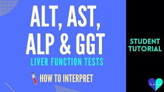 ALT AST ALP amp GGT Liver Function Tests  How to Interpret [upl. by Reedy]