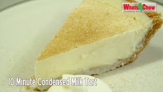 Condensed Milk Tart in just 10 minutes [upl. by Tim]