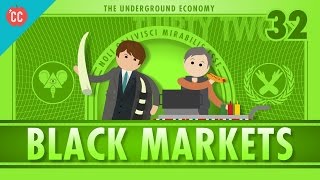 The Underground Economy Crash Course Economics 32 [upl. by Ydnir]