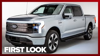 Ford F150 Lightning First Look at Fords AllElectric Pickup Truck [upl. by Olraced]