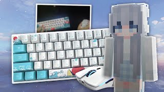 Bedwars Keyboard amp Mouse Sounds With HANDCAM [upl. by Enilrac694]