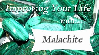 MALACHITE 💎 TOP 4 Crystal Wisdom Benefits of Malachite Crystal  Stone of Transformation [upl. by Roseanne]