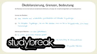 Ökobilanzierung Grenzen Bedeutung  Immobilienmanagement [upl. by Bradan]