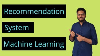 Recommendation System Machine LearningRecommendation Engine basics In Machine Learning [upl. by Springer]