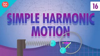 Simple Harmonic Motion Crash Course Physics 16 [upl. by Tarabar]