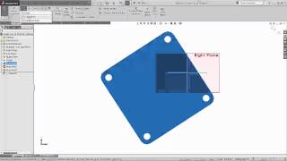 SOLIDWORKS  Reorient an Imported File [upl. by Htiek]