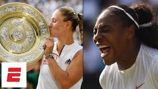 Wimbledon 2018 Highlights Kerber stuns Serena Williams to win 3rd Grand Slam title  ESPN [upl. by Ardeed860]