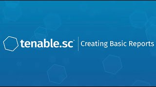 Creating Basic Reports in Tenablesc [upl. by Rezeile]