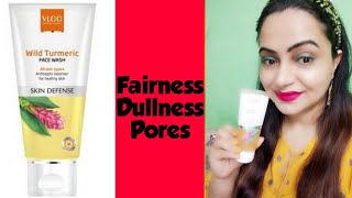 VLCC Wild Turmeric FACE WASH  For All skin Types [upl. by Sorel100]