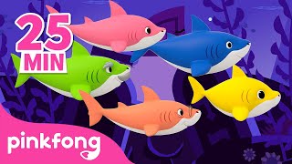 Halloween Sharks  Other Halloween Songs for Kids  Pinkfong Baby Shark [upl. by Gerhardine]