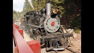 Georgetown Loop Railroad 40 Steam Engine Front Seat Experience 4K [upl. by Anilag]