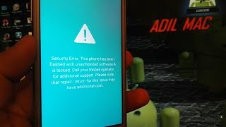 Fix this phone has been flashed with unauthorized software Samsung J2 Prime [upl. by Tadio]