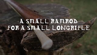 Making a special ramrod for a Tennessee Iron Mounted Flintlock Squirrel Rifle  Part 5 [upl. by Alisa]