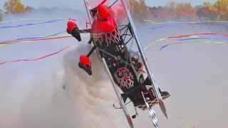 Skip Stewart High Octane Biplane Airshow [upl. by Delcina754]