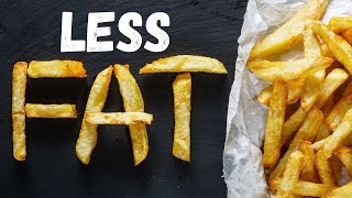 How To Fry Frozen French Fries In A Pan Crispy Golden Fries With Less Oil [upl. by Anelle198]