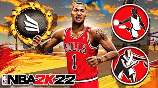 PRIME DERRICK ROSE SLASHER BUILD is UNGUARDABLE in NBA 2K22 [upl. by Eloken]