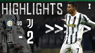 Inter 12 Juventus  Ronaldo Double Completes Comeback Win  Coppa Italia Highlights [upl. by Lydell]